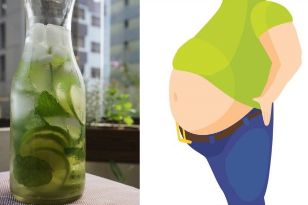 bebida para desinchar a barriga -1